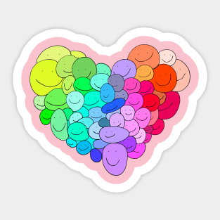 Happy Love Sticker